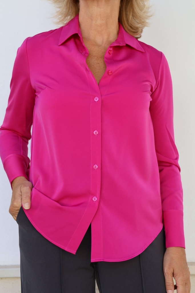 Camisa Bruna Magenta