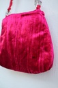Bolso Líbano Terciopelo Fucsia