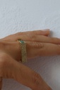 Anillo Cuadrado Verde