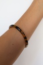 Pulsera Carey Dorado Oscuro