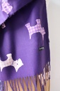 Foulard Perro Morado