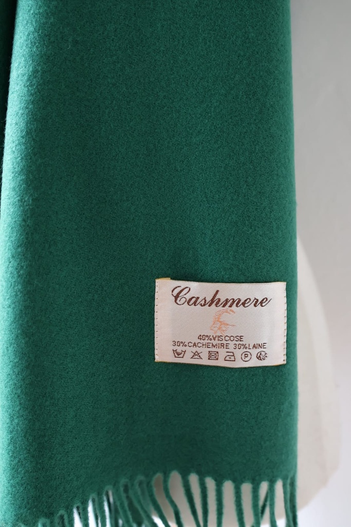 Pashmina Nevada Verde Esmeralda