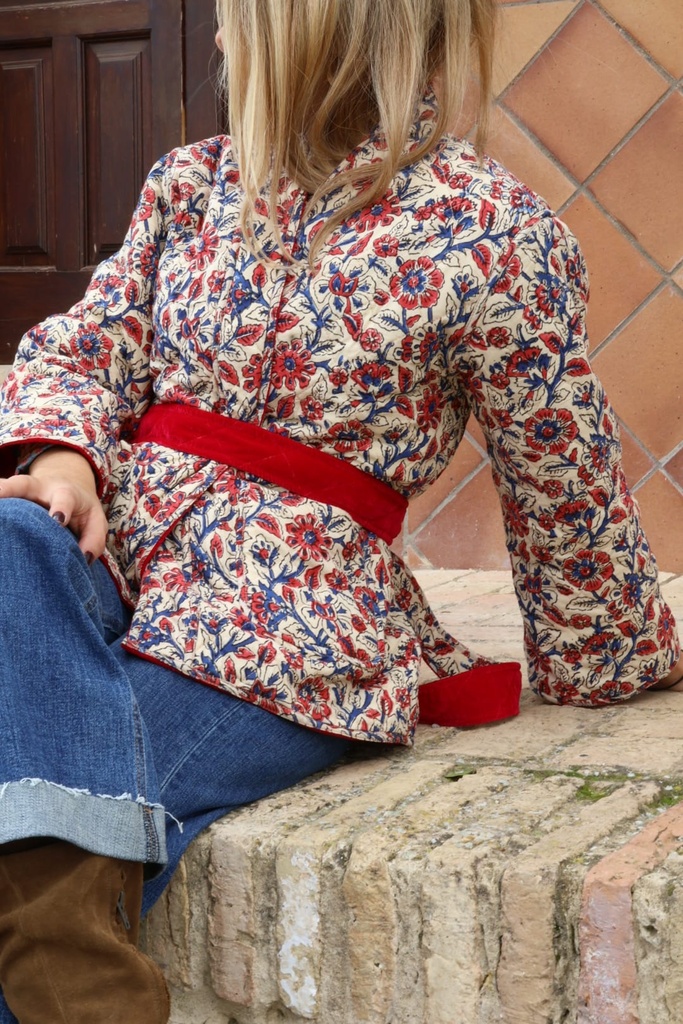 Kimono Malasia Rojo