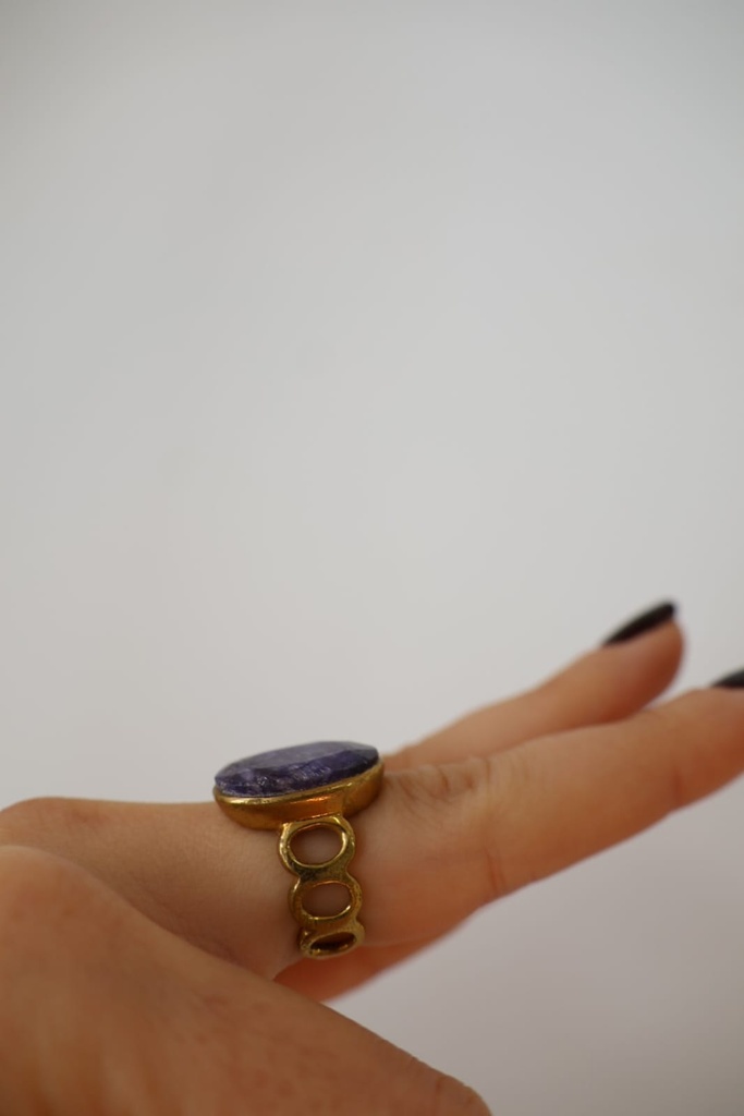 Anillo TANTALIO Azul