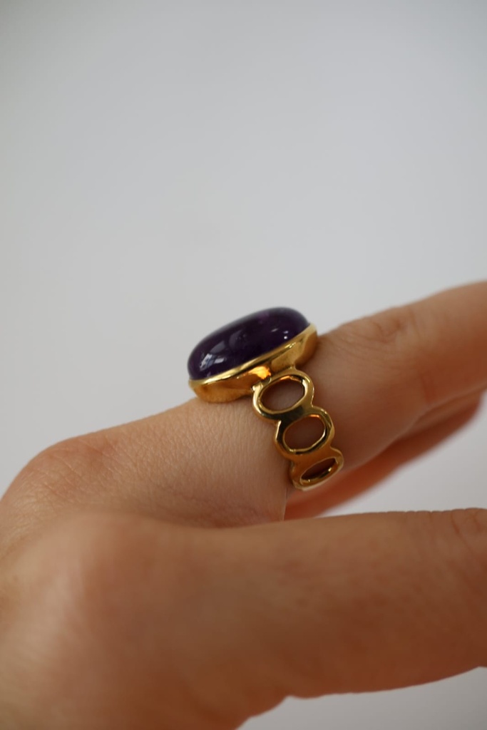 Anillo TANTALIO Morado