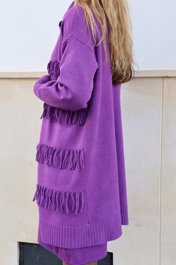 Chaqueta Trineo Morado