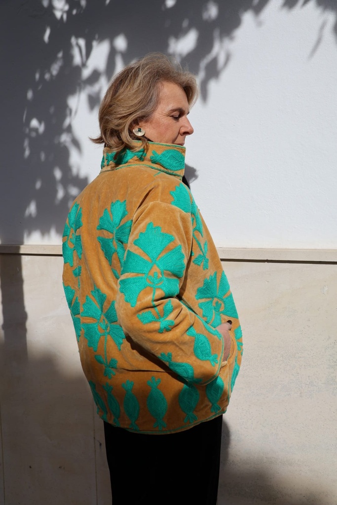 Chaqueta MARÍA Albero-Verde