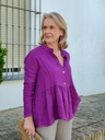 Camisa MARSALA Berenjena