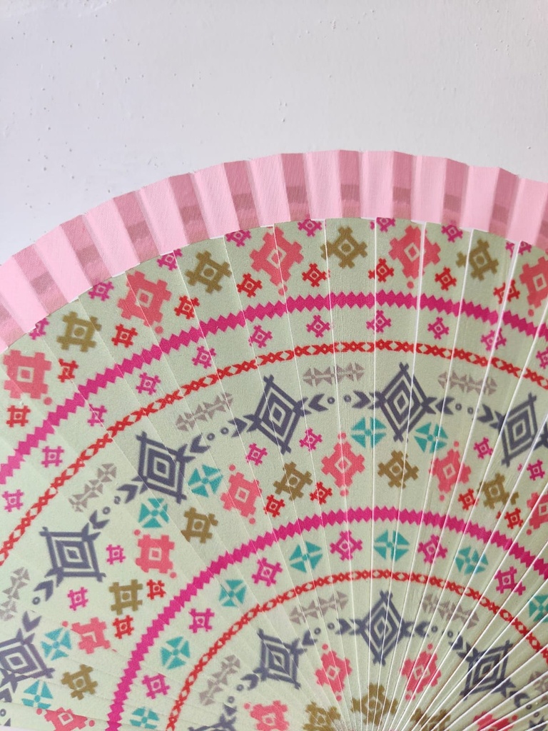 Abanico Rosa