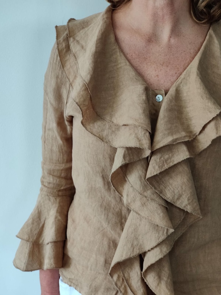 Camisa CALABRIA Camel