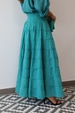 Falda ESMERALDA Azul Petróleo