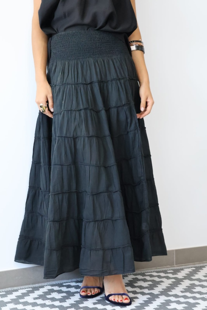 Falda ESMERALDA Negro