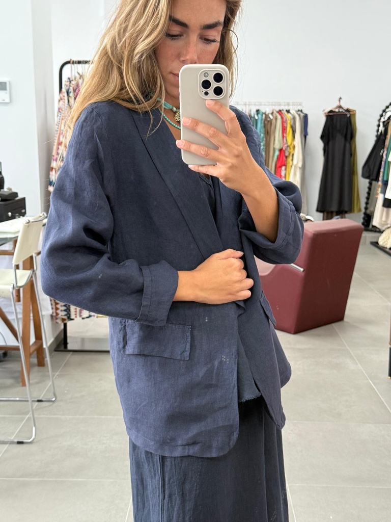 Chaqueta QATAR Marino