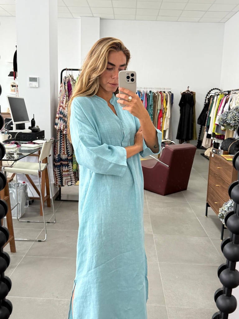 Vestido DOHA Celeste