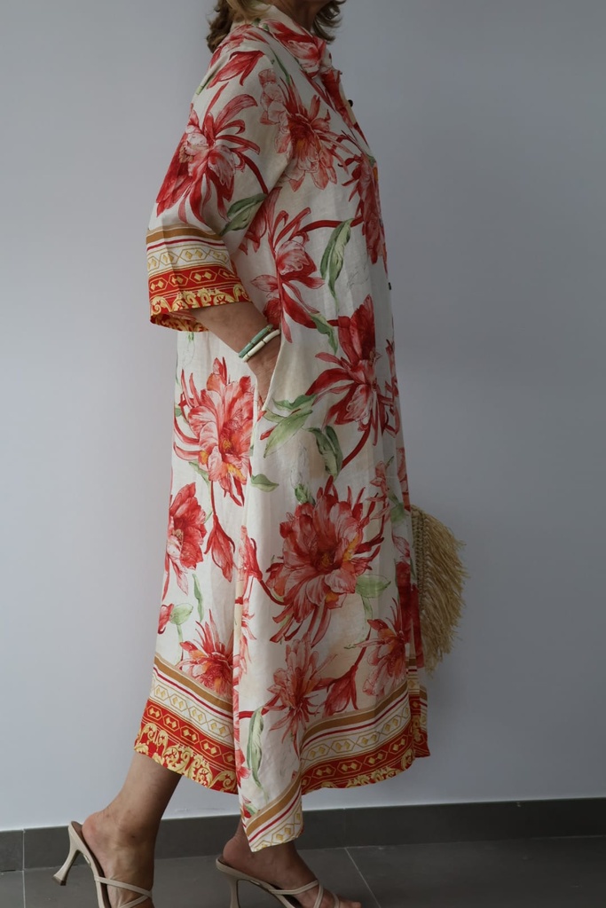 Vestido CAMPIÑA rojo