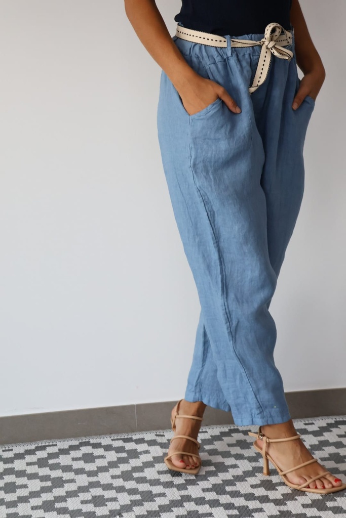 Pantalón VIVIANA Celeste