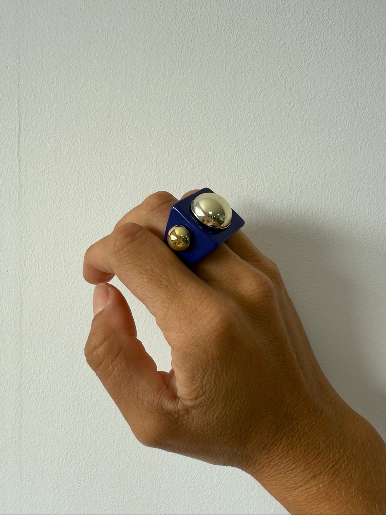 Anillo APLIQUE Azul