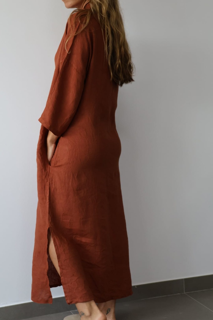 Vestido DOHA Arcilla