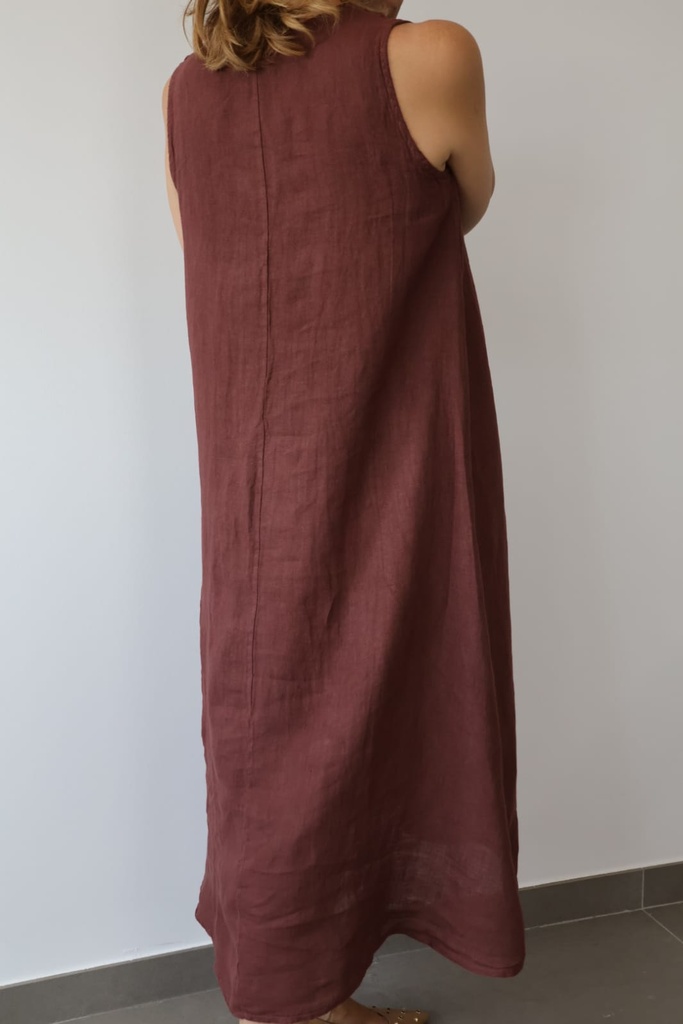 Vestido BARRY Berenjena