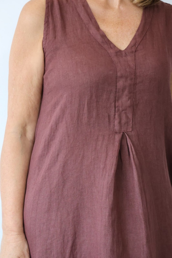 Vestido BARRY Berenjena