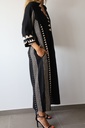 Vestido KURTA Negro-Beige