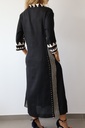 Vestido KURTA Negro-Beige