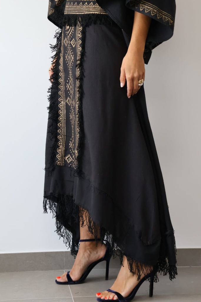 Falda ISKOLA Negro