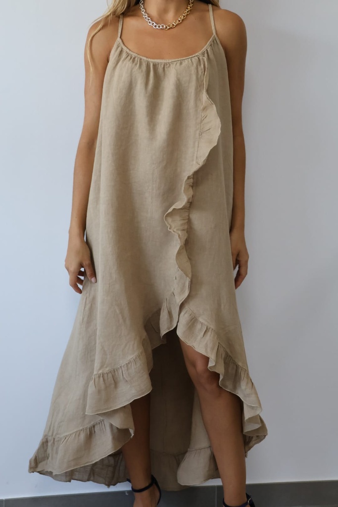 Vestido LOLA Camel