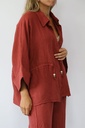 Chaqueta Teja
