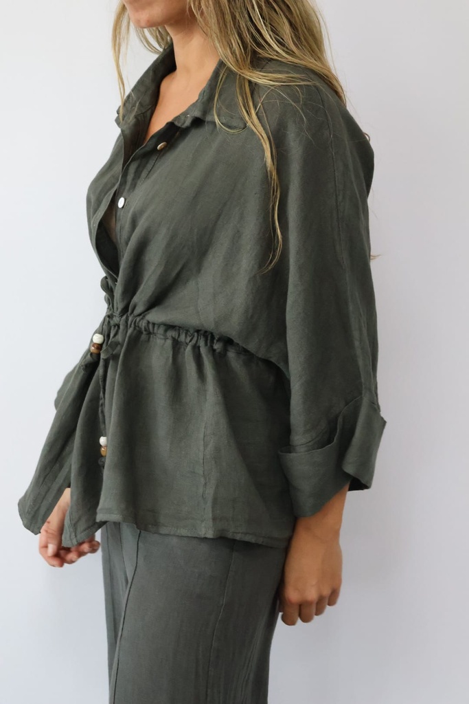 Chaqueta Claudia Kaki