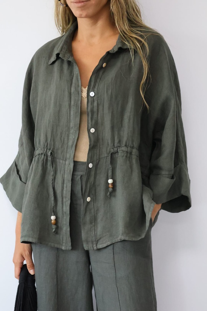Chaqueta Claudia Kaki