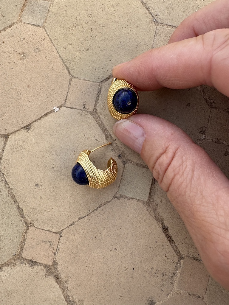 Pendiente NIDO Azul