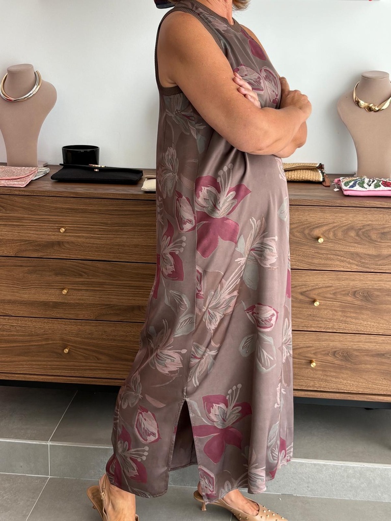 Vestido MOZART Marrón