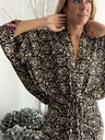Vestido RUTE Negro/Rojo