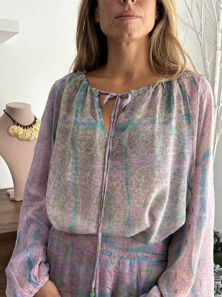 Conjunto LLANES Liso Malva