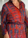 Vestido SUANCES Rojo/Azul