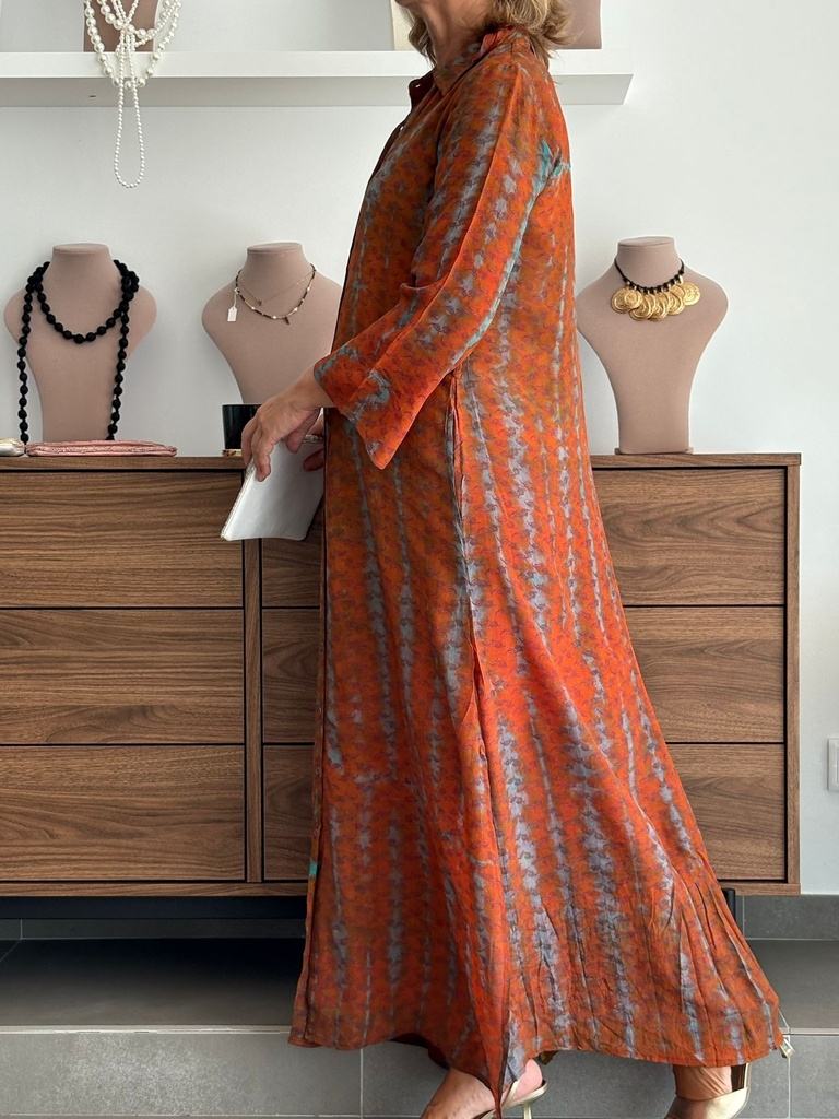 Vestido SUANCES Teja