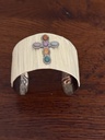 Pulsera FORRADA CRUZ Marfil