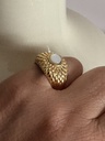 Anillo ERIZO Blanco