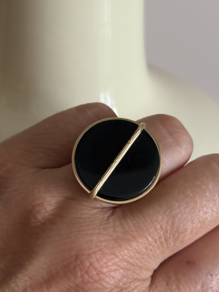 Anillo BARRERA Negro