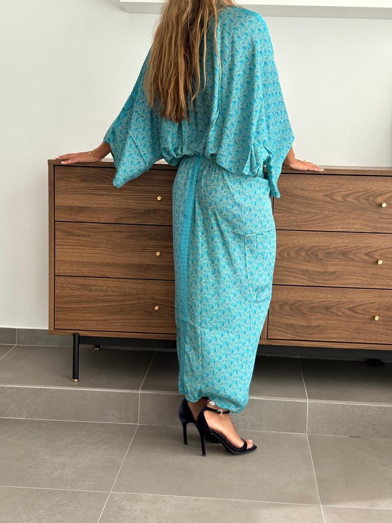 Vestido RUTE Turquesa