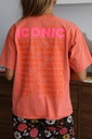 Camiseta ICONIC Salmón
