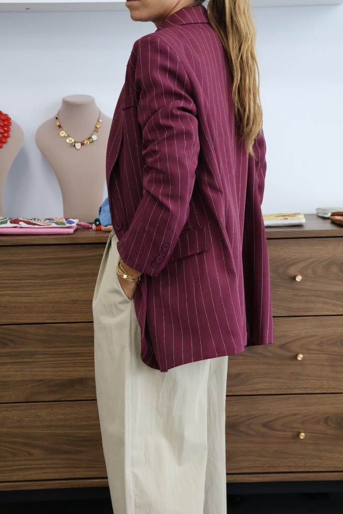 Chaqueta BURGUNDI