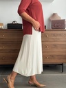 Falda ELVIRA Marfil
