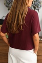 Jersey MARÍA Burdeos
