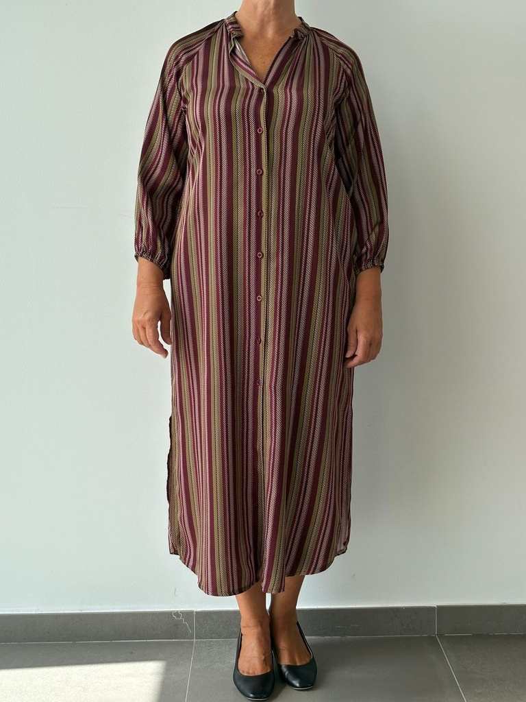 Vestido VALENCIA Tinto