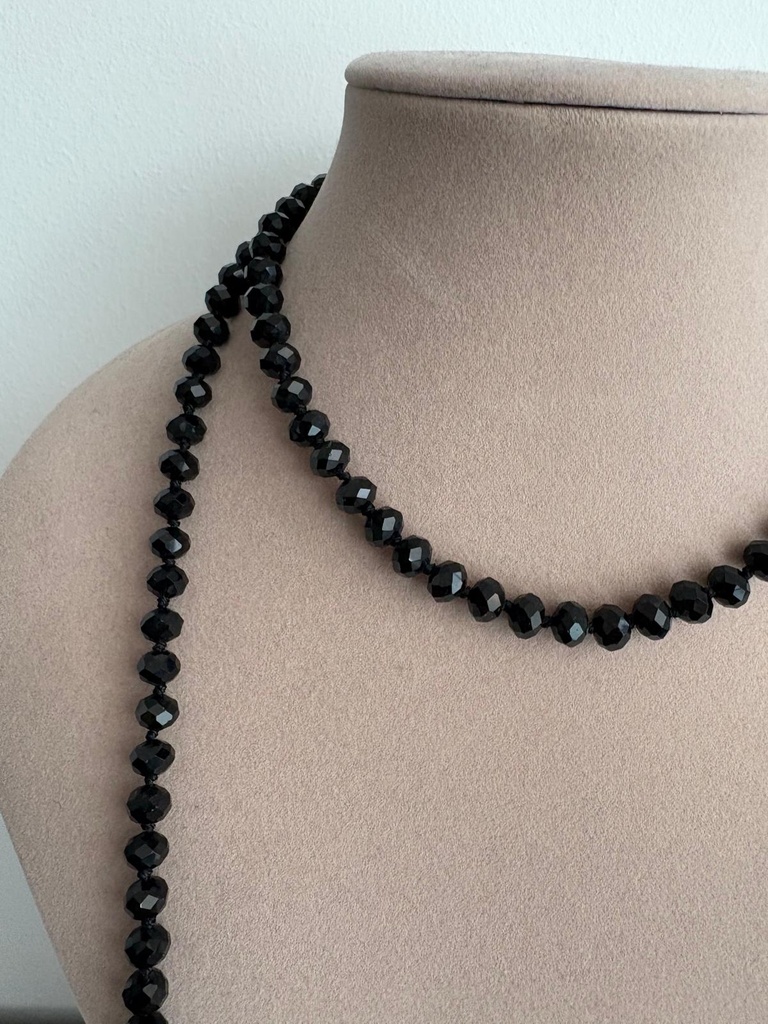 Collar NUDOS Negro