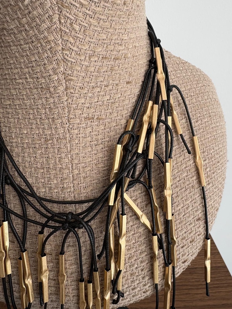 Collar TABULE FLECOS Negro