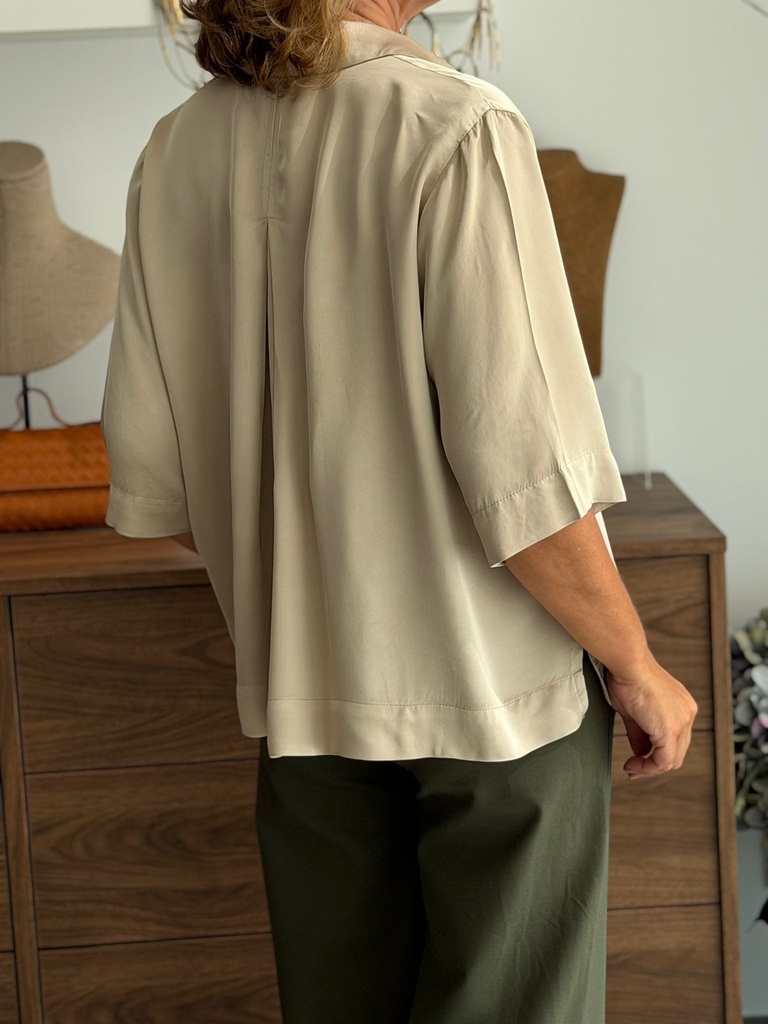 Camisa MÁLAGA Beige