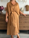 Vestido GALICIA Bronce
